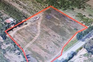 Terreno agricolo con fronte strada