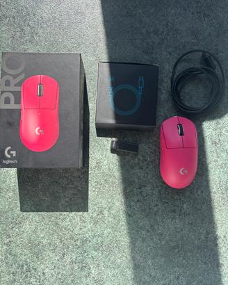 Mouse Logitech G Pro X superlight Rosa