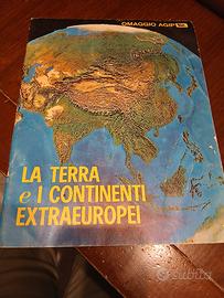 Atlante Vintage AGIP 1969 - Vallardi - La Terra e 