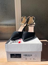 Scarpe Décolleté Lora Ferres Liz Nere Pelle Donna
