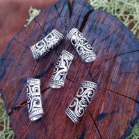 Rune perline N 5 pz vichinghe per barba capelli