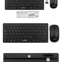 Set Mini Tastiera e Mouse Wireless Bluetooth