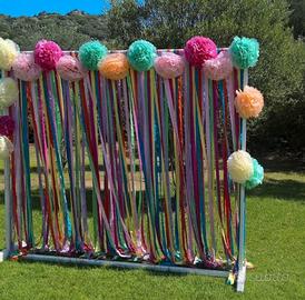 Backdrop per eventi , separe per ambienti.