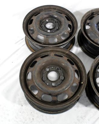 1684000702 SET 4 CERCHI IN FERRO DA 15 POLLICI 5 F