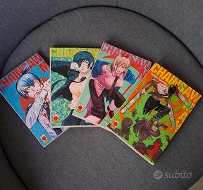 Manga chainsaw man volumi 1-4