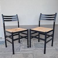 Coppia sedie vintage, anni '60 / '70