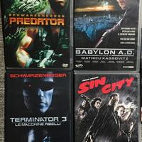 DVD Terminator 3, Predator ed altri
