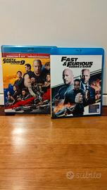 2 dvd fast & furios 9 + hobbs & shaw