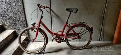 bicicletta tipo Graziella 