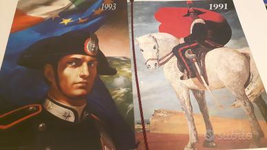 Calendari Arma dei Carabinieri: 1991, 1993