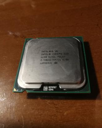 CPU LGA 775 Core 2 Duo E6600 + 4GB RAM Corsair