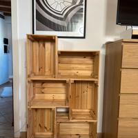 Libreria/scaffale per piante cassette Ikea