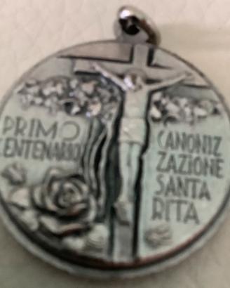 Medaglia centenario Santa Rita