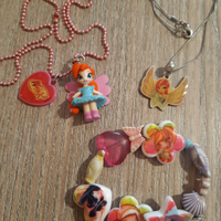 Collane e braccialetto Winx