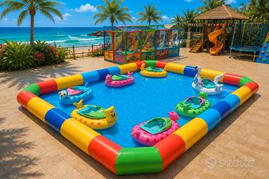 Piscine per Bambini Gonfiabili x Resort, Acquapark