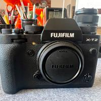 Fujii x-T2 + obbiettivo Fujii 50/230 pari  alnuovo