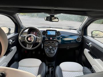 Fiat 500 dolcevita tetto aprib. bi-xeno navi beats