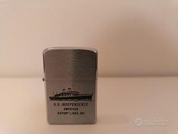 Zippo S.S. Independence 1958
