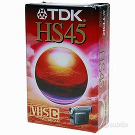 VIDEOCASSETTA TDK VHS-C HS45 - 1pz