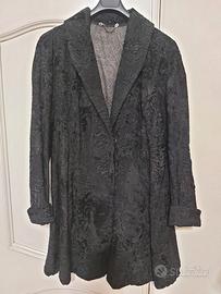 CAPPOTTO ASTRAKAN  NERO