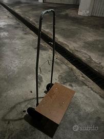 Carrello Portapacchi --- Pianale in Legno ---
