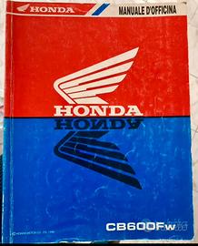Manuale officina Honda Hornet 600 1998-2002