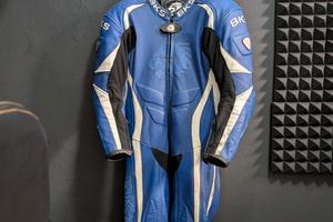 Tuta Moto Intera BKS in Pelle Tg. 42
