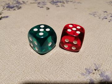 Dadi vintage in bachelite