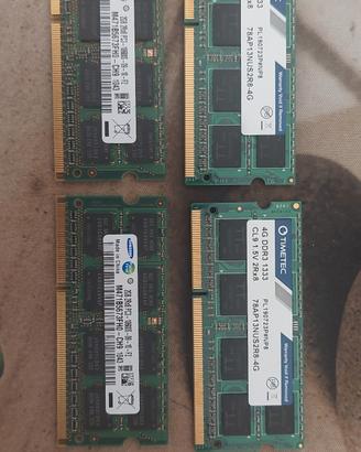Memoria ram 12 Gb ddr3  1333
