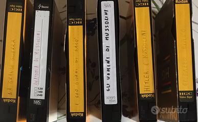 6 VHS  che hanno segnato i tempi