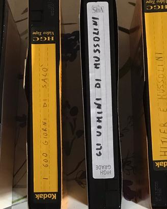 6 VHS  che hanno segnato i tempi