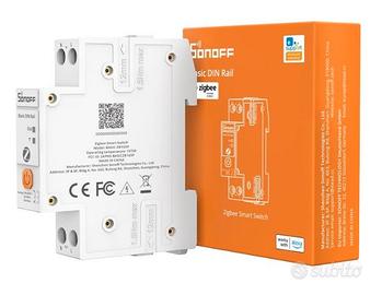 Basic DIN Rail (BASIC-ZB1GSP) Interruttore Smart Z