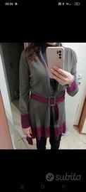 Cardigan donna con cinta Luisa Spagnoli 
