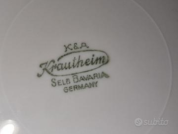 Servizio ceramica Bavaria X&A Krautheim Selb 1945