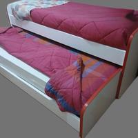 Letto Singolo Salvaspazio con 2’ Letto Estraibile