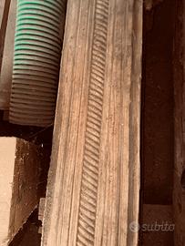 Soffitte in legno vecchio