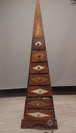 mobile a piramide stile etnico