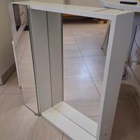 specchio contenitore bagno