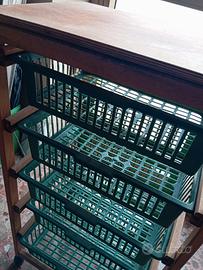 carrello porta verdure