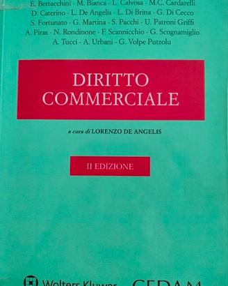 Libro universitario "Diritto commerciale"