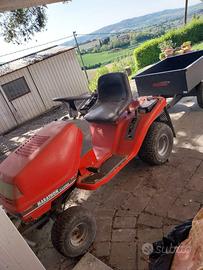 Trattorino  tagliaerba marathon 15.5 + carrrello