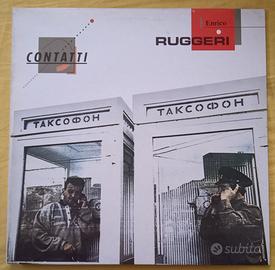 Enrico Ruggeri - Contatti 1989 - LP Vinyl CGD 2094