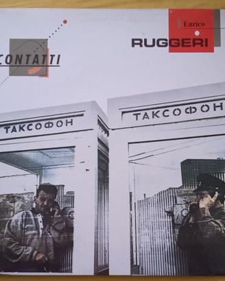 Enrico Ruggeri - Contatti 1989 - LP Vinyl CGD 2094