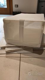 Box per scarpe 8 bianchi 4 neri