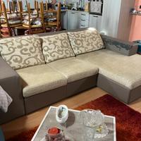 Divano 3 posti + penisola destra