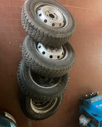 Cerchi e gomme M+S Fiat Ducato