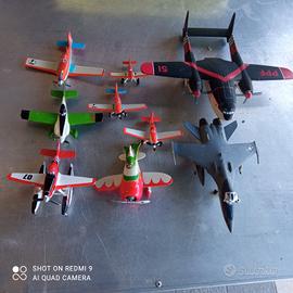 Disney Pixar aerei n. 9 pezzi metallo e plastica