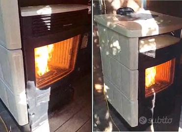 Camino a legna + Stufa a pellets PREZZO SPECIALE