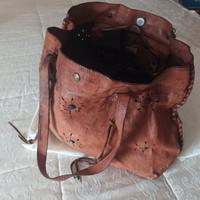 borsa Bayside in vacchetta 