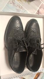 scarpe nere con paet 